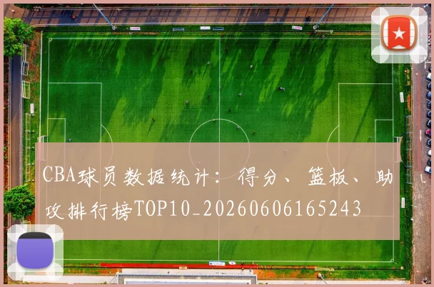 CBA球员数据统计：得分、篮板、助攻排行榜TOP10_20260606165243